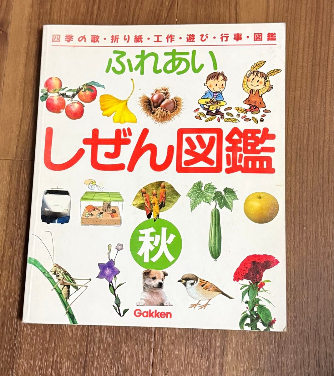 学研 互动自然图鉴 秋季 四季之歌·折纸·手工·游戏·活动