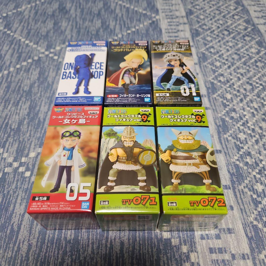 海贼王 世界收藏家手办 共6款套装