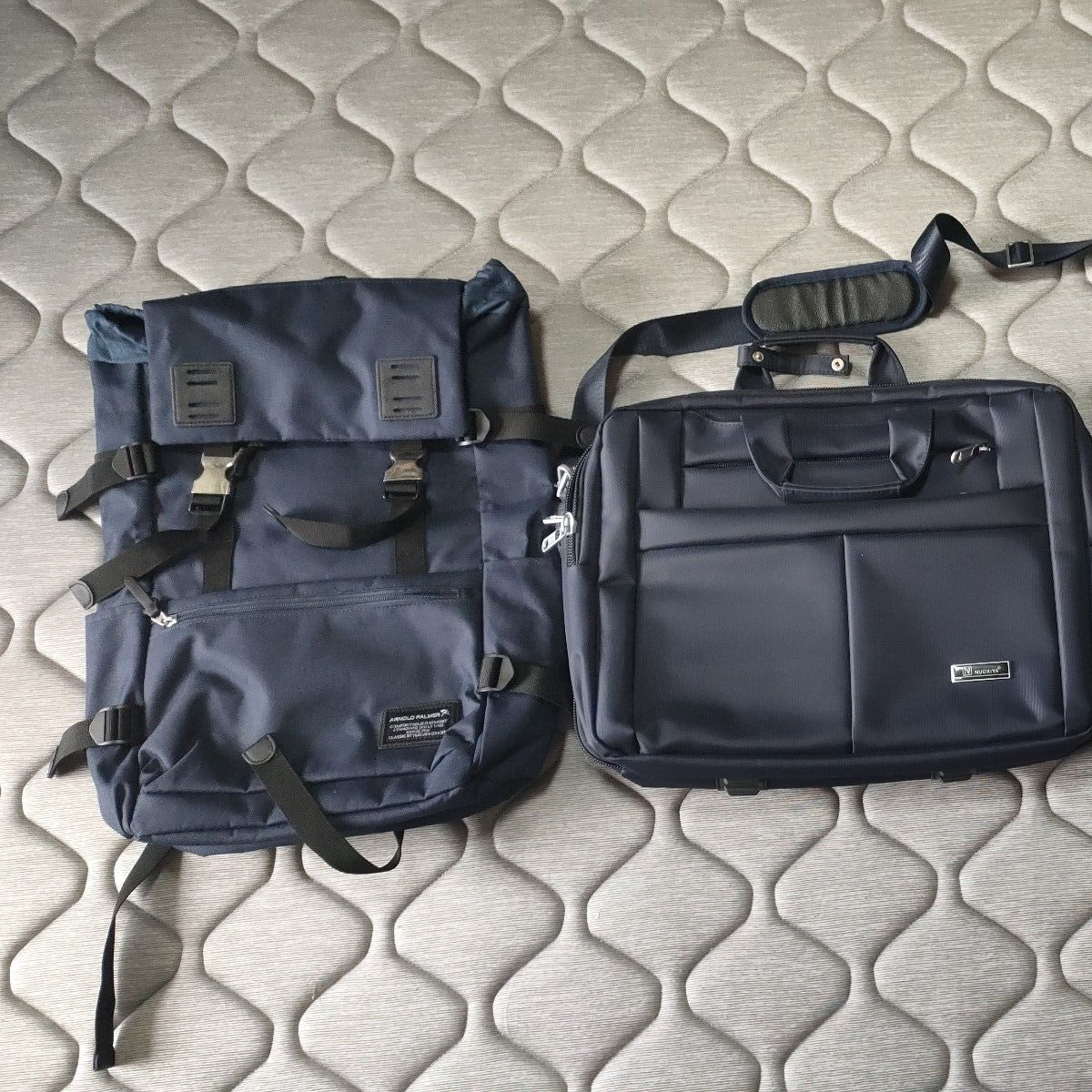 Arnold Palmer Backpack & Business Bag 2-Piece Set Navy Benetton Compression Bag Service