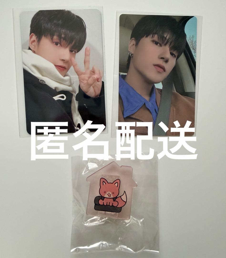ATEEZ Wooyoung Trading Card Photocard Clip 3-Piece Set