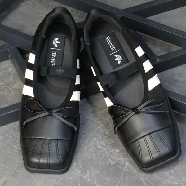 阿迪达斯 原创 adidas Originals 运动鞋 女款 超级明星 方头芭蕾风 女士 LB3787 SUPERSTAR SQ BALLET W 正品授权店