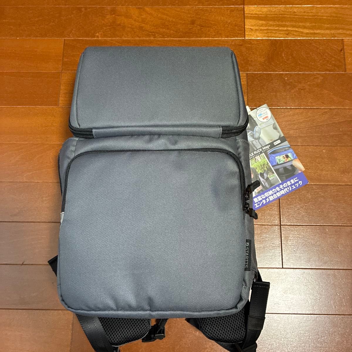 STARTTS 风格双肩包 MAGPLUS M号 KF-13 颜色:灰色 尺寸:约 H37×W24×D10cm
