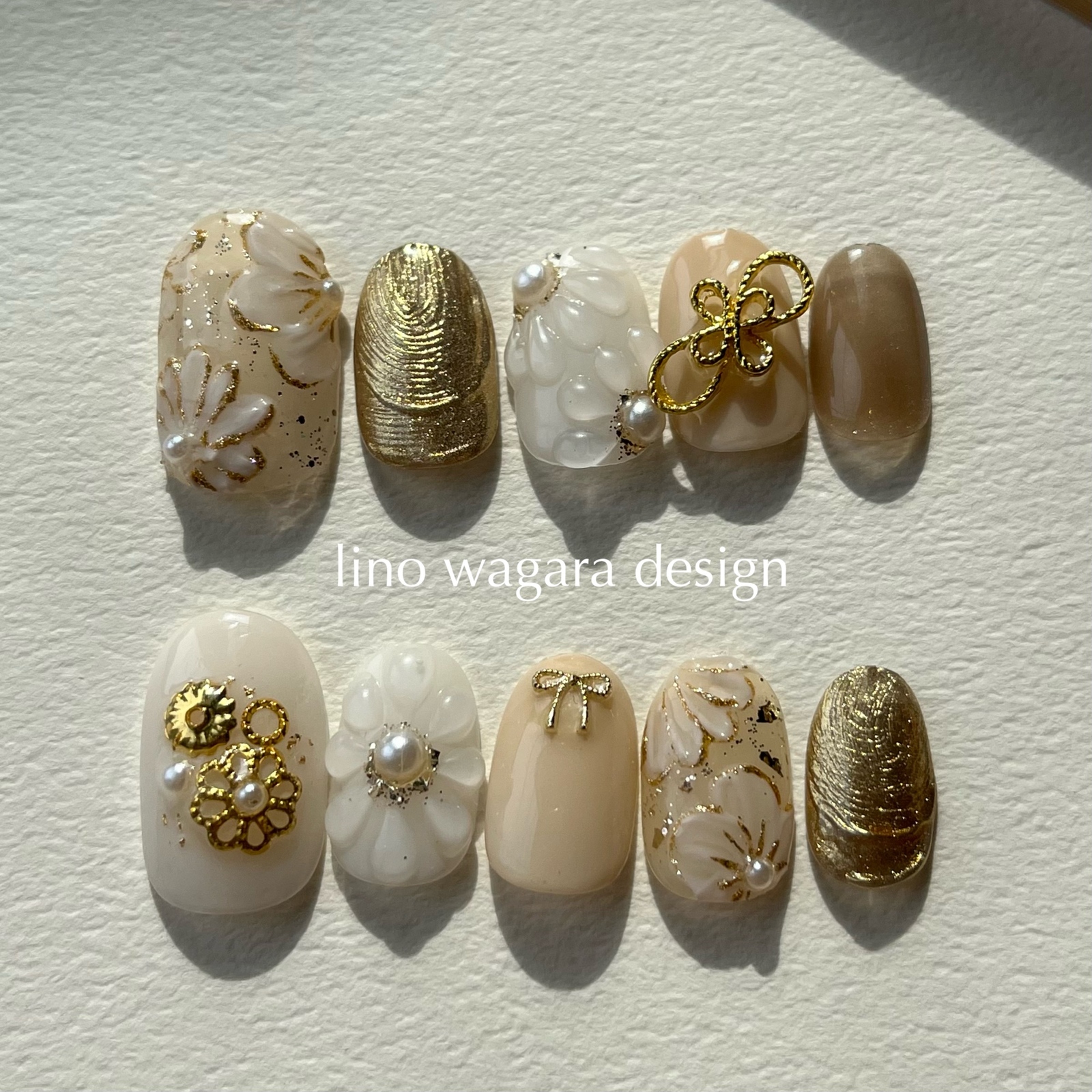 Japanese Pattern Nails, Nuance Nails, White Press-On Nails, Bridal Nails, Pure White Nails, Coming-of-Age Ceremony Nails, Furisode Nails, Japanese-Style Nails, Graduation Ceremony Nails, Nail Tips