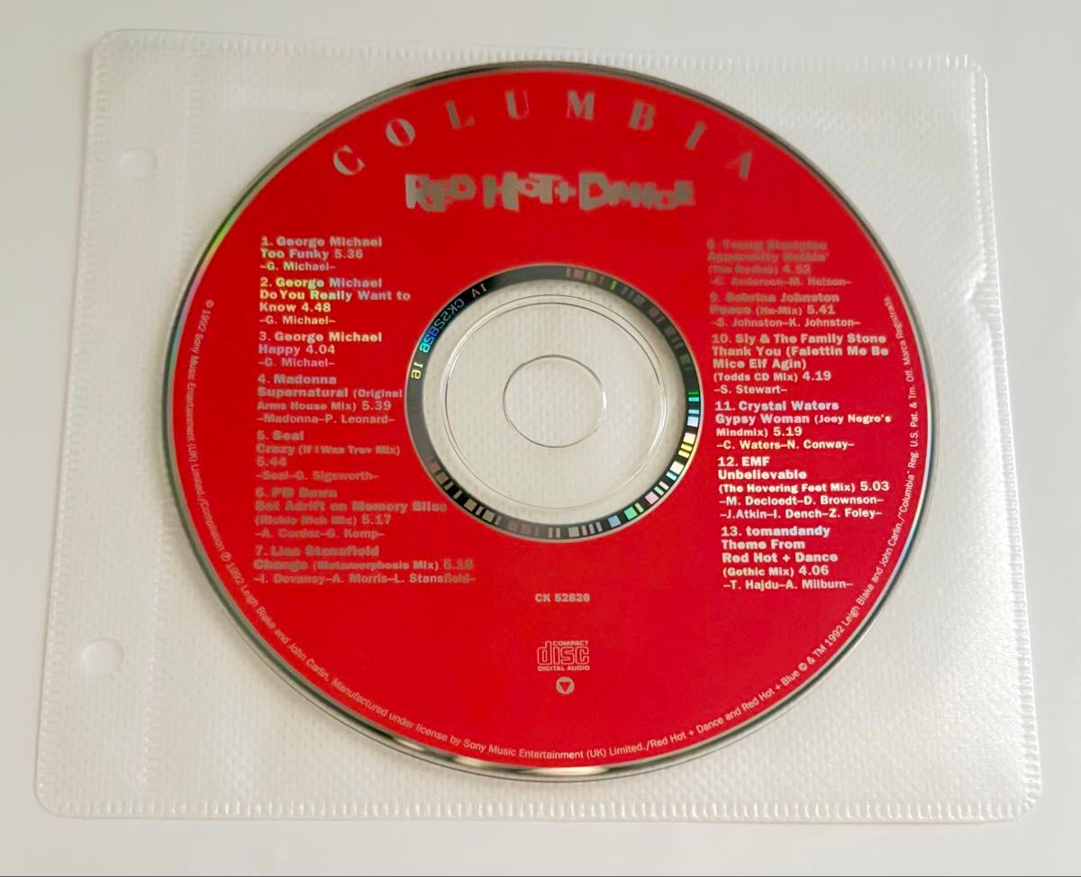 CD ◆ Red Hot + Dance CD ジョージ・マイケル マドンナ 収録