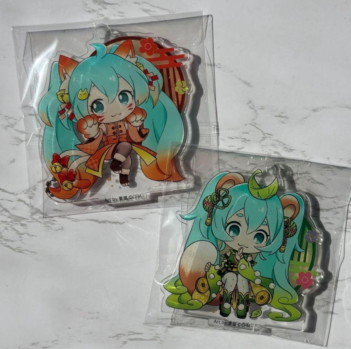 初音未来 亚克力钥匙扣 亚克力立牌