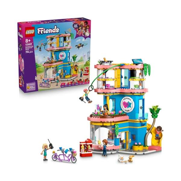 乐高 (LEGO) 朋友心湖城的昨天朋友屋42689玩具玩具块