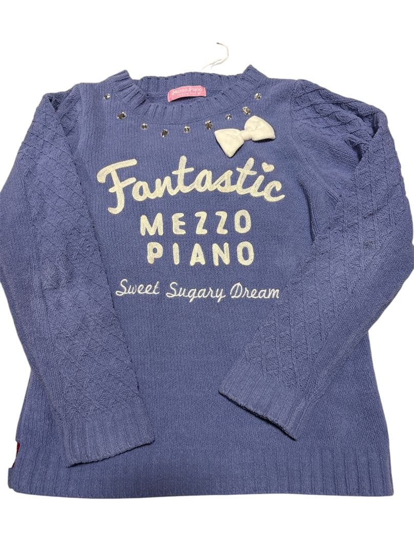 Mezzo piano毛衣紫色150厘米