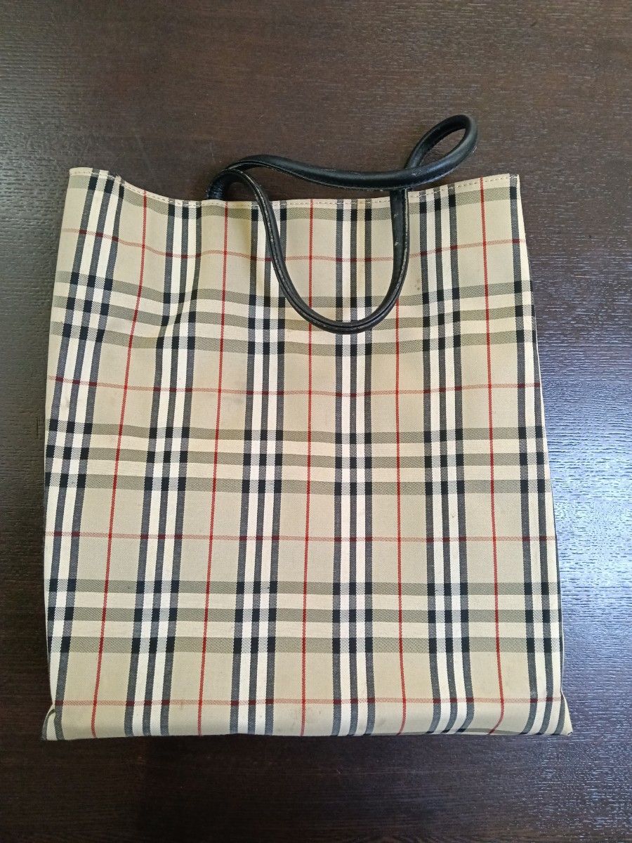 BURBERRY Burberry Nova Check 托特包 手提包 米色