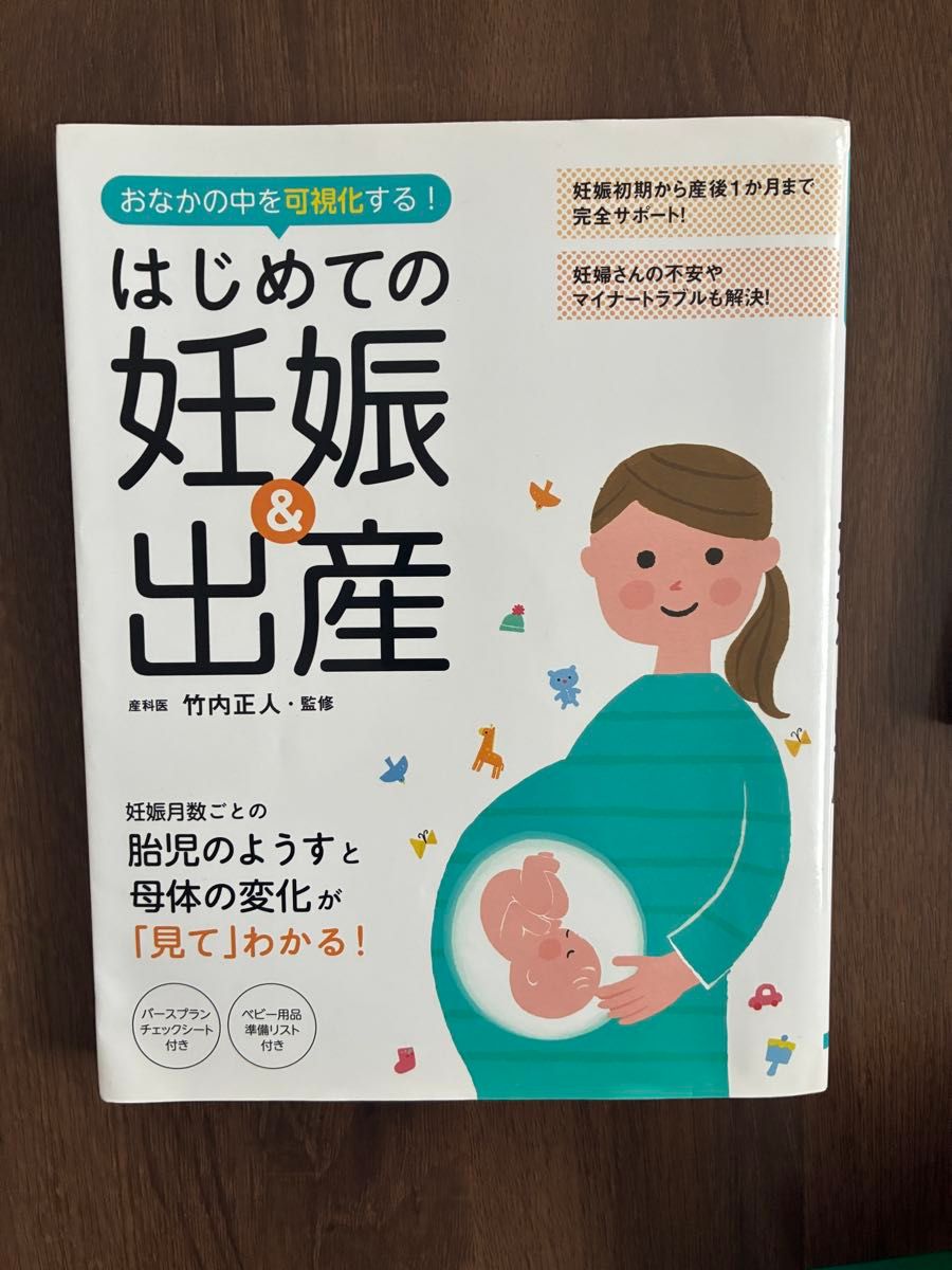 初次怀孕与分娩:可视化胎儿在子宫内的发育!竹内正人 监修