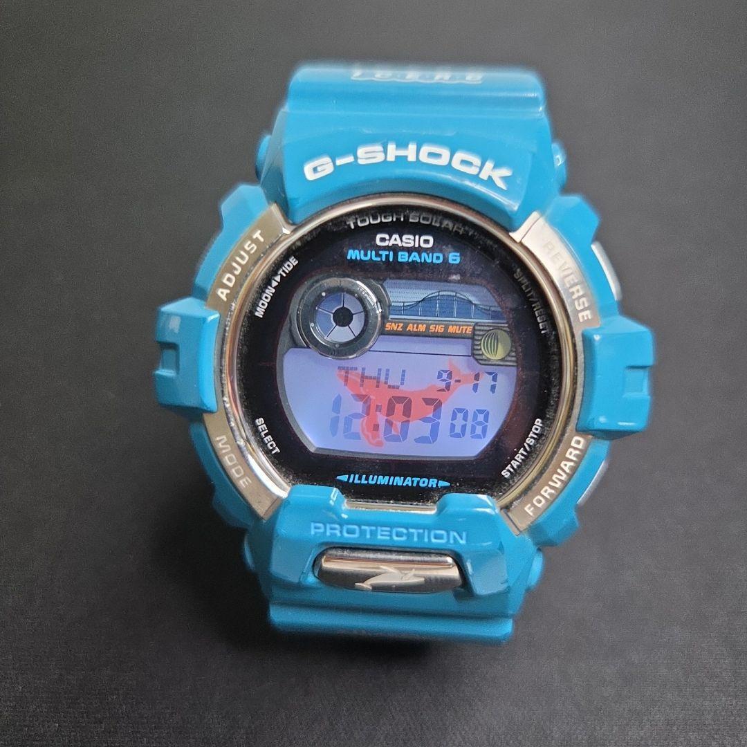 G-SHOCK GWX-8900K限定蓝色电波太阳钟