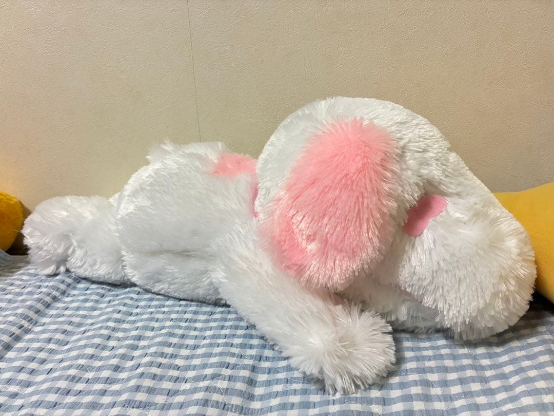 Snoopy White × Pink