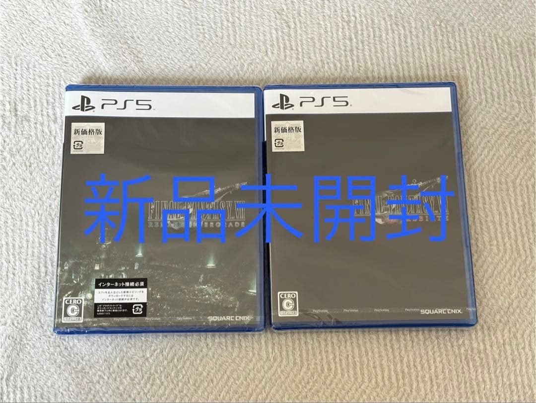 【全新未拆封两件套】PS5 最终幻想VII 重制版：逆转