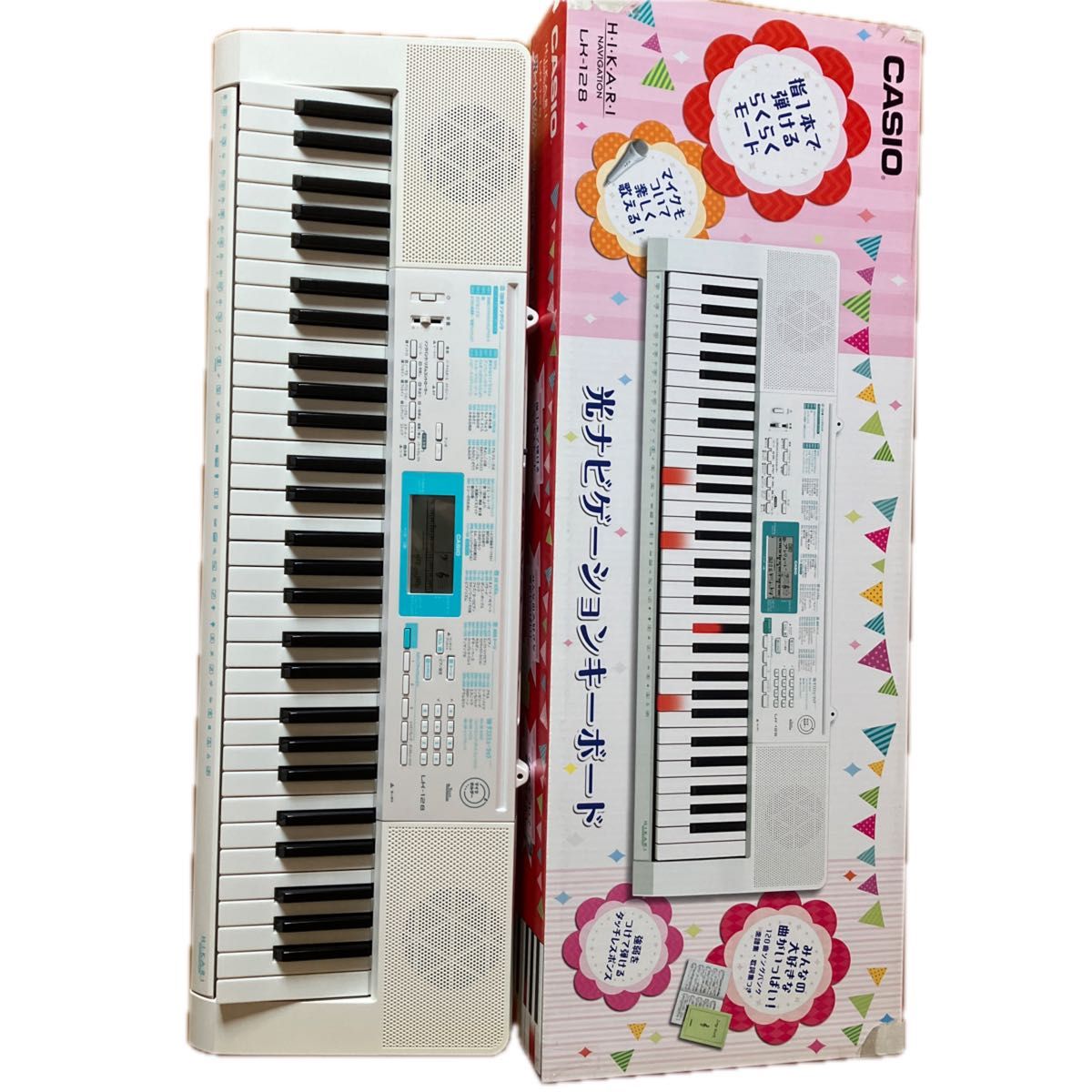 卡西欧 光导航键盘 LK-128 电子钢琴