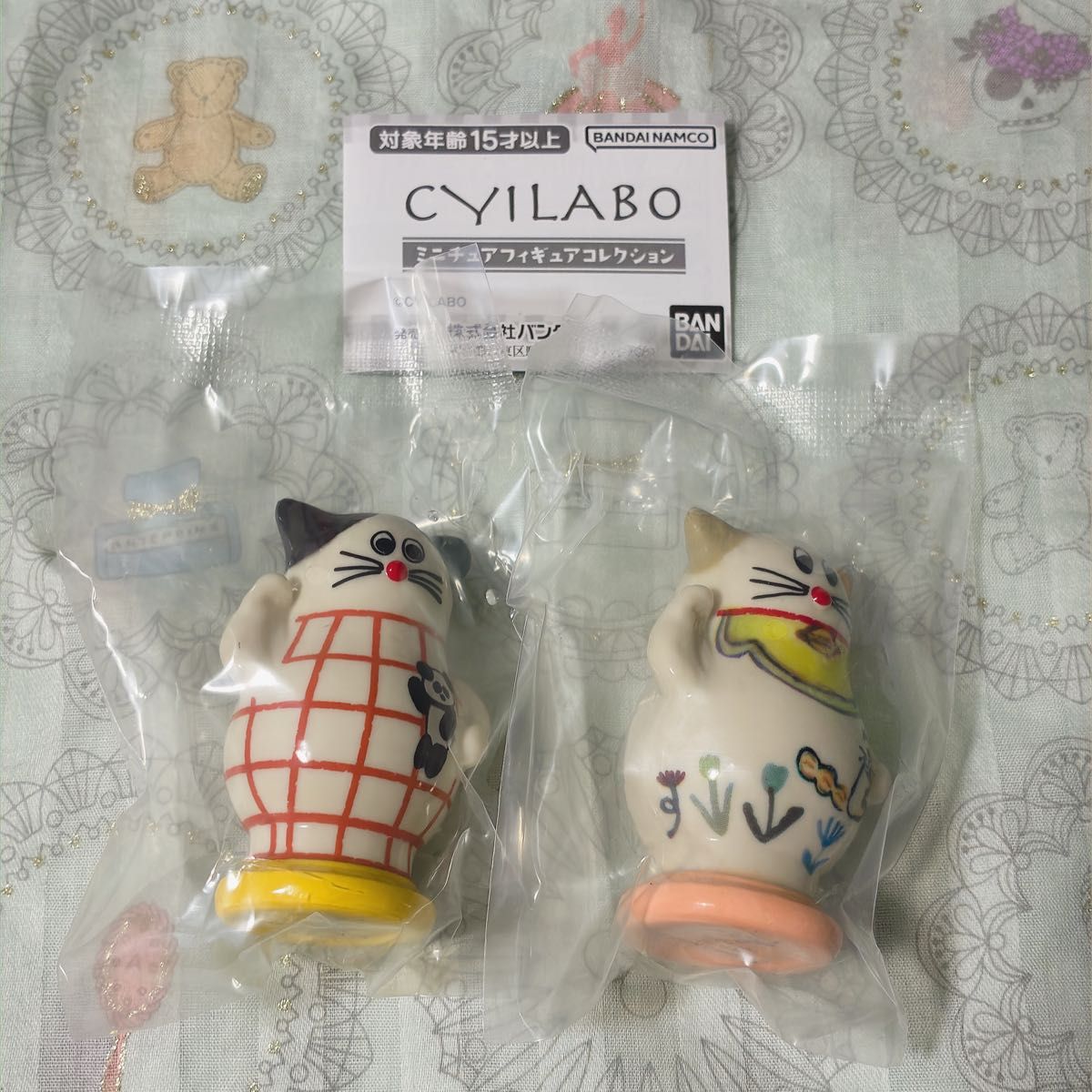 CYILABO 奇拉实验室 微型人偶收藏 摇摇乐 猫咪