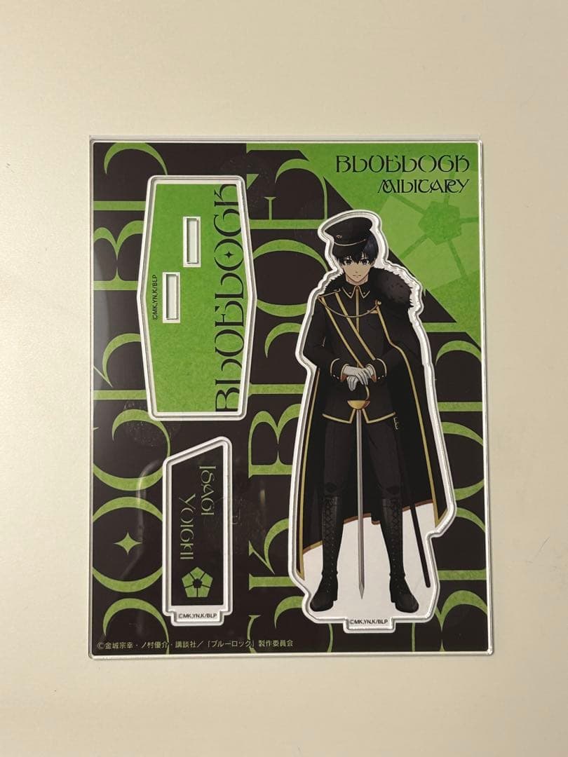 Blue Lock Big Acrylic Stand Isagi Yoichi Blue Military Ver.
