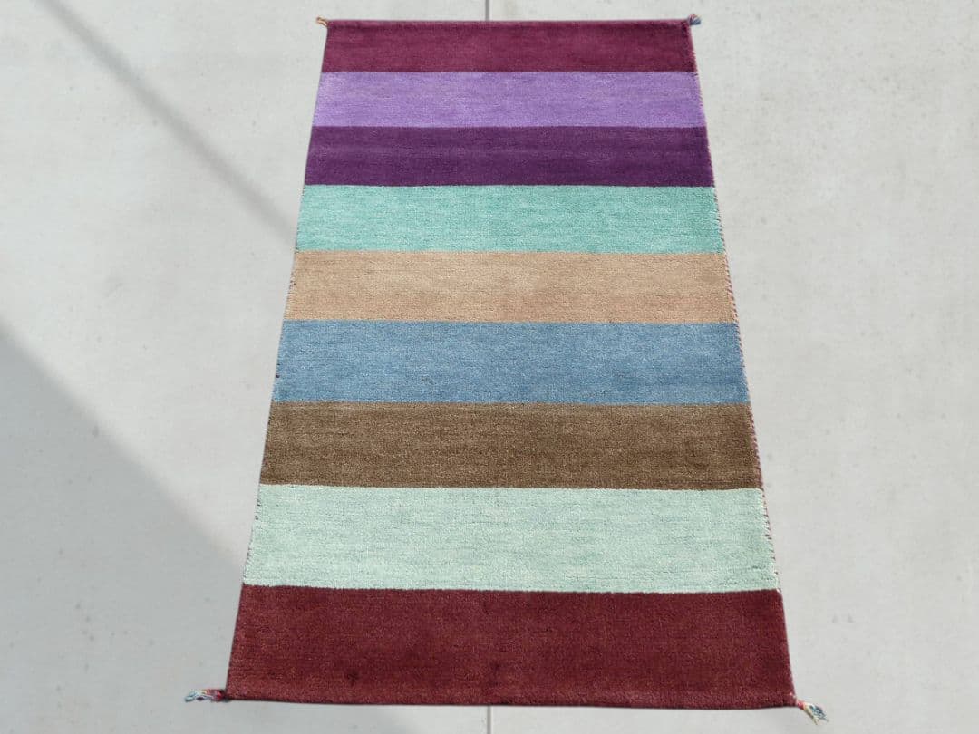 ✌ Three-Day Weekend SALE ✌ 163×90cm Gabbeh Handwoven Ethnic Gabbeh Entryway Mat