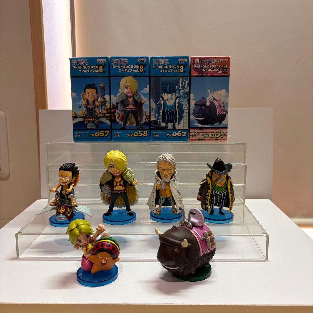 One Piece World Collectable Figures Random 6-Piece Set