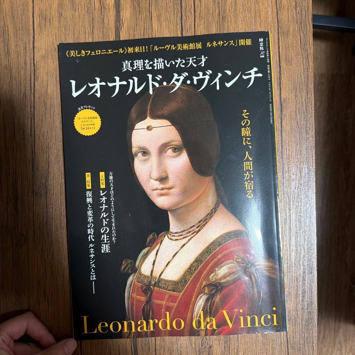 时空旅人 别册 描绘真理的天才 列奥纳多·达·芬奇 卢浮宫美术馆展