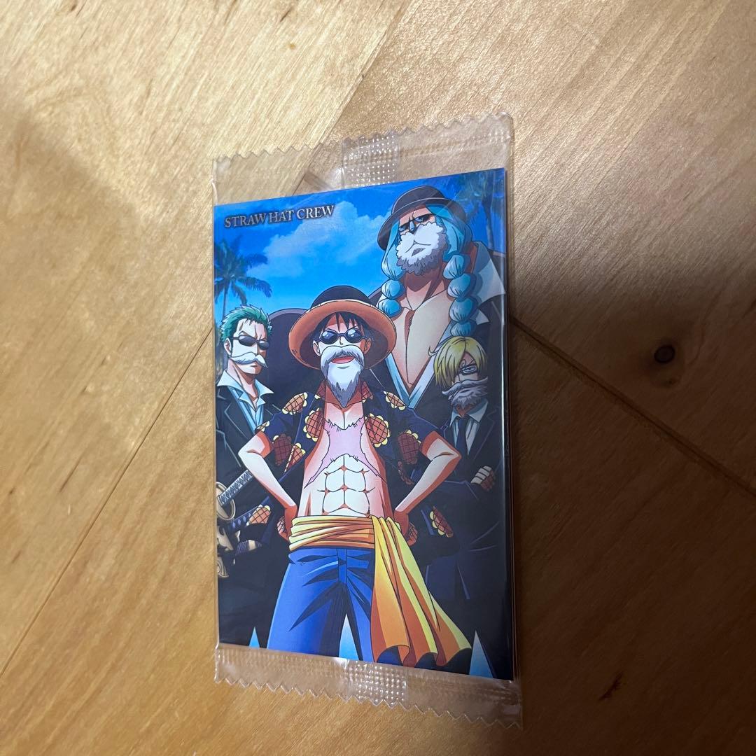 海贼王 威化饼干卡片 STRAW HAT CREW