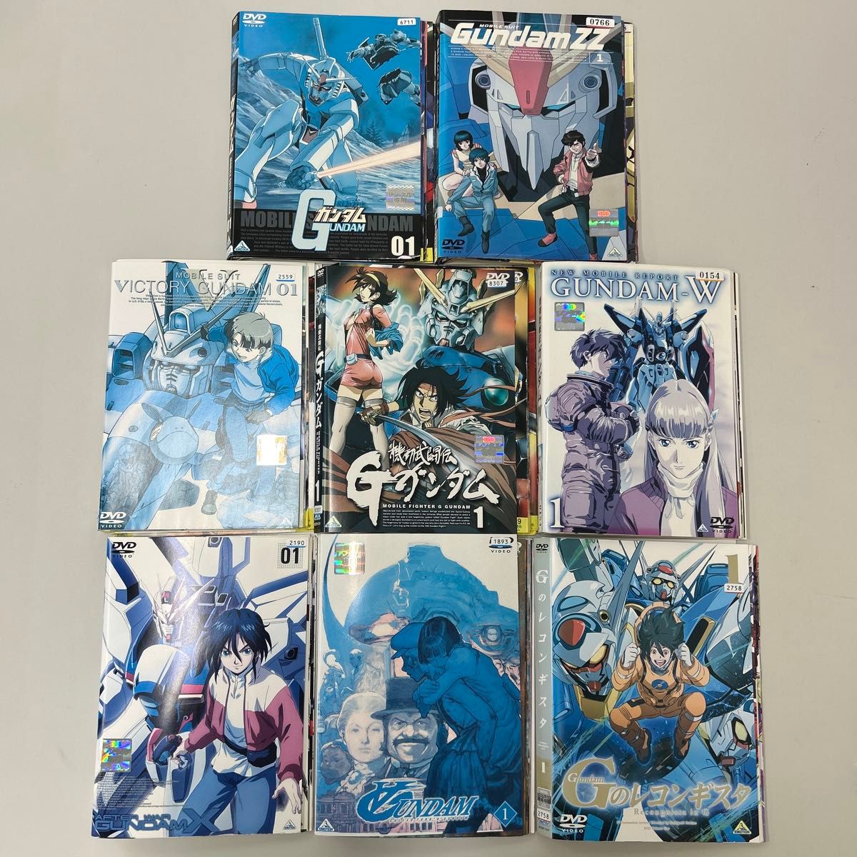 高达系列8作品集中销售DVD全卷套装出租