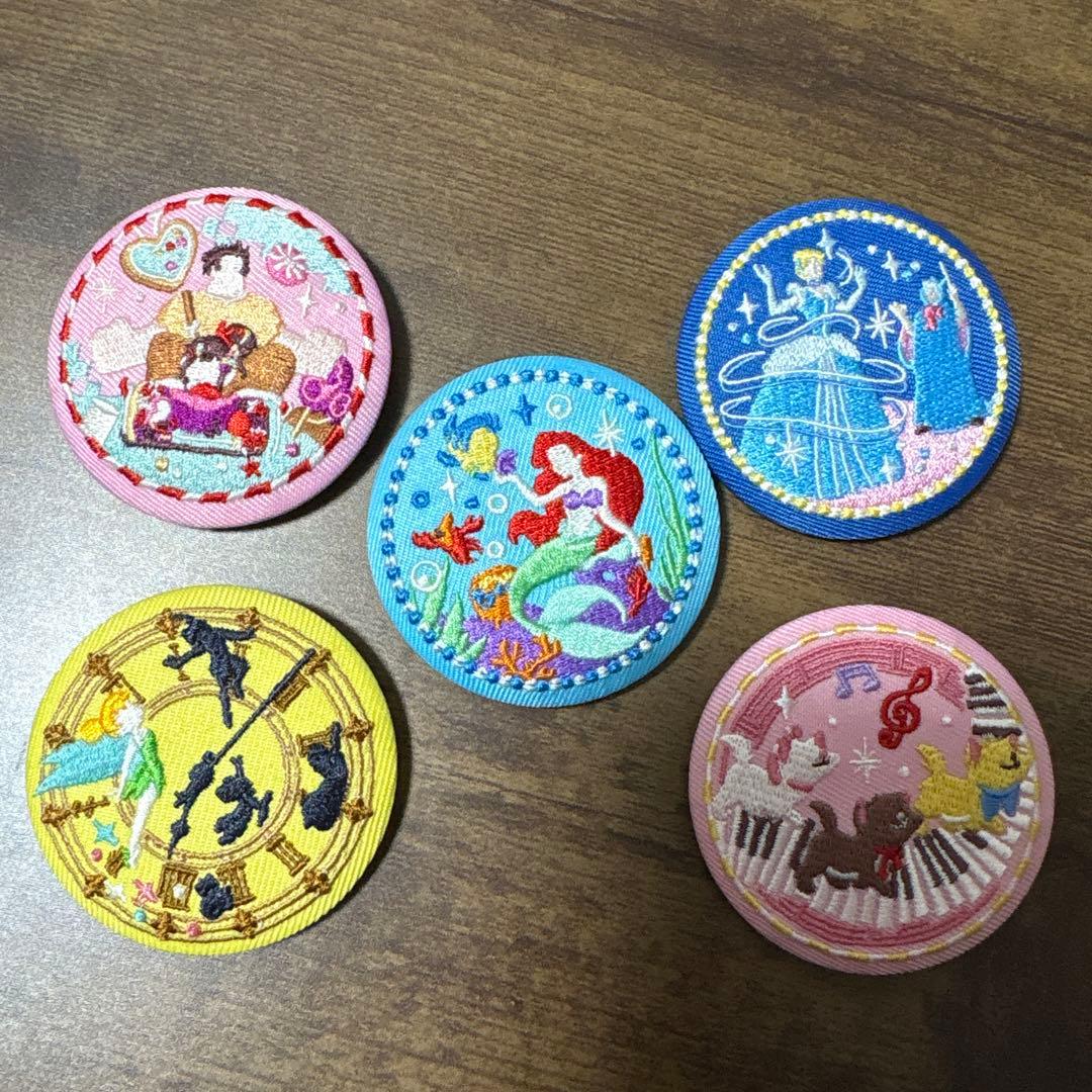Disney Embroidered Can Badge