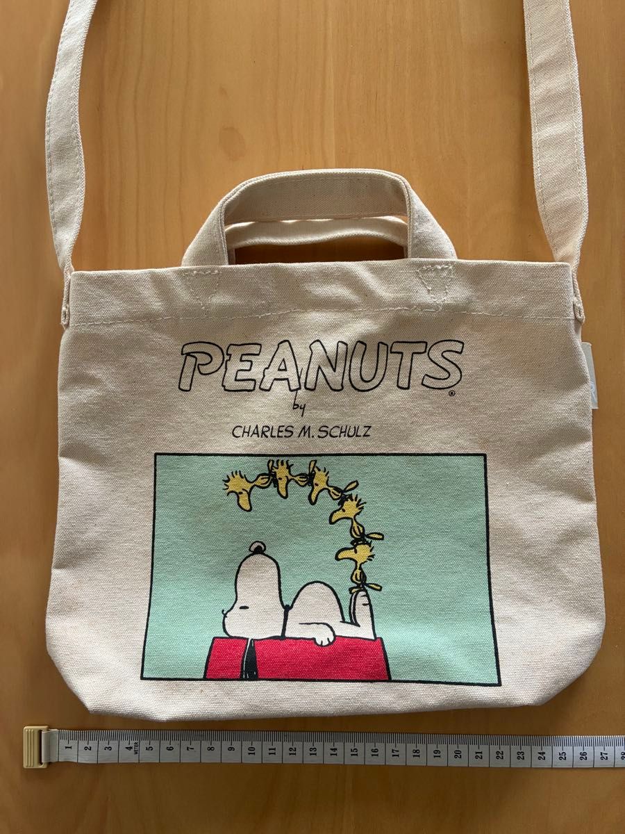 PEANUTS 史努比 伍德斯托克 2WAY 托特包 单肩包 手提包 ROOTOTE