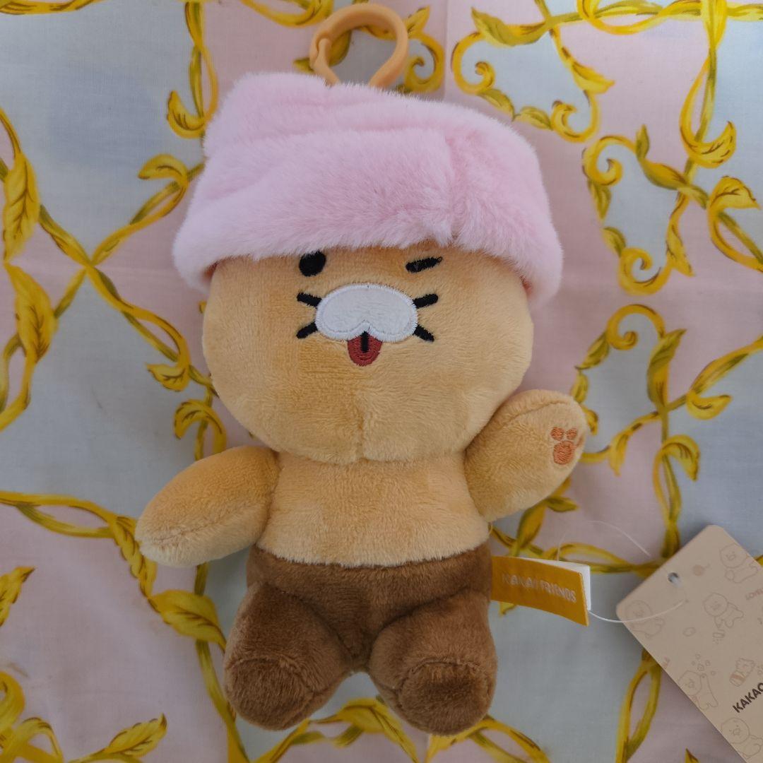 Kakao Friends 春锡 毛绒钥匙扣 韩国娱乐奖品