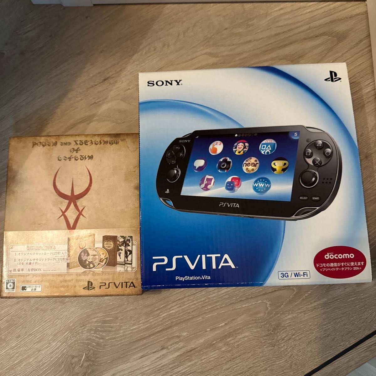 SONY PlayStation Vita 3G/Wi-Fiモデル  PCH-1000 ルフランの地下迷宮と魔女の旅団　限定版