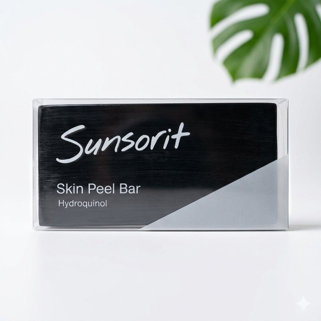 Sunsorit 去角质香皂 黑色 对苯二酚 石鹸 全新 Sunsorit