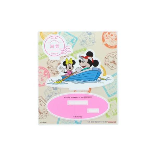 米奇&米妮 收藏杂货 迪士尼 亚克力立牌 角色 DREAM TRAVEL 滋贺县 三诗达文具