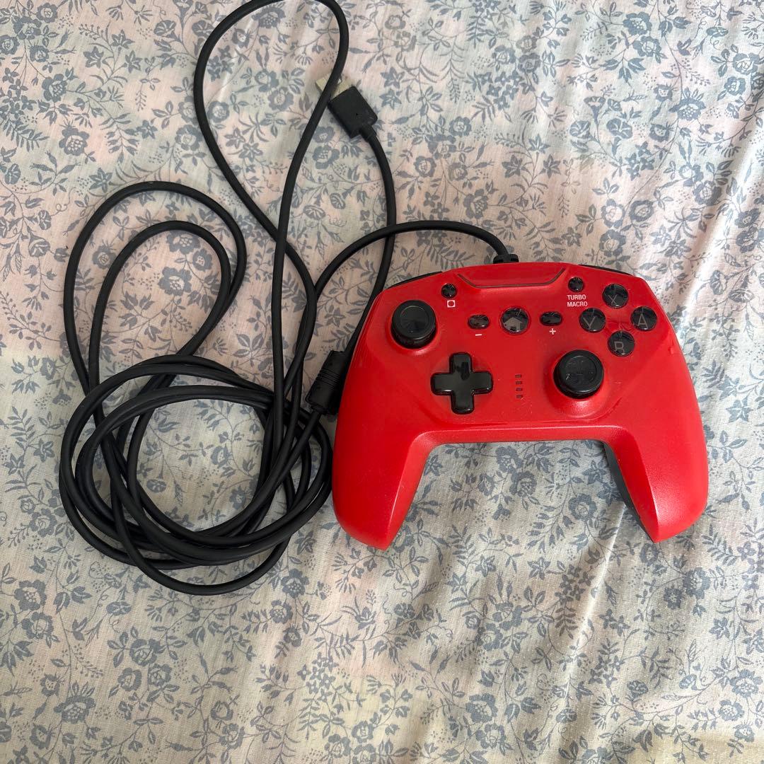 CYBER Gadget 有线控制器 红色 Nintendo