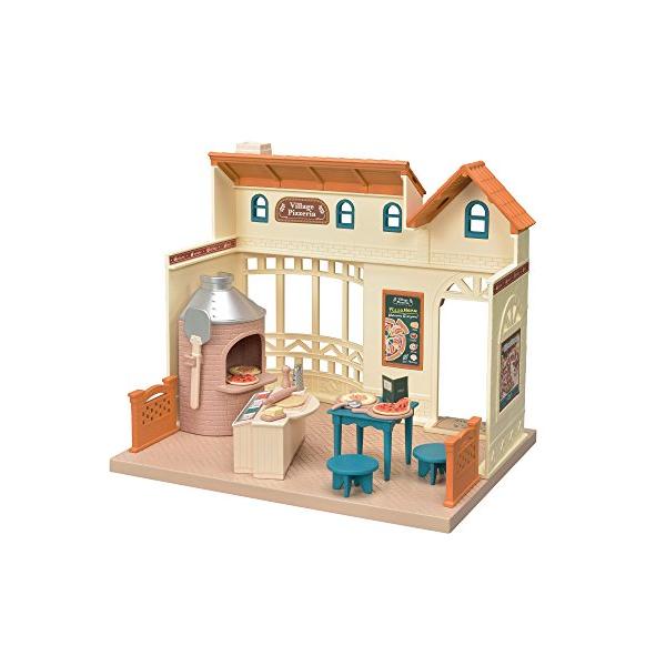 Sylvanian Family Shop Forest Pizzeria Mi-87 ST Mark Certification 3 + Year Old Toys Doll House Sylvanian Families