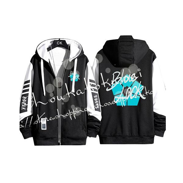 新品 蓝色监狱 BLUE LOCK 风格 春秋外套 动漫连帽衫夹克 男女周边应援服打歌服日常