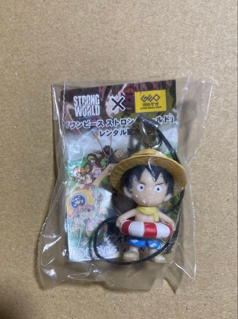 Figure Strap One Piece Strong World Lifebuoy Luffy Geo