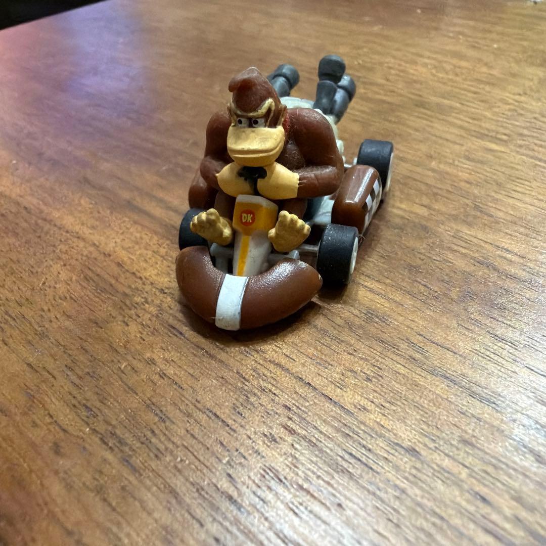 Mario Kart Donkey Kong Mini Figure Mini Car