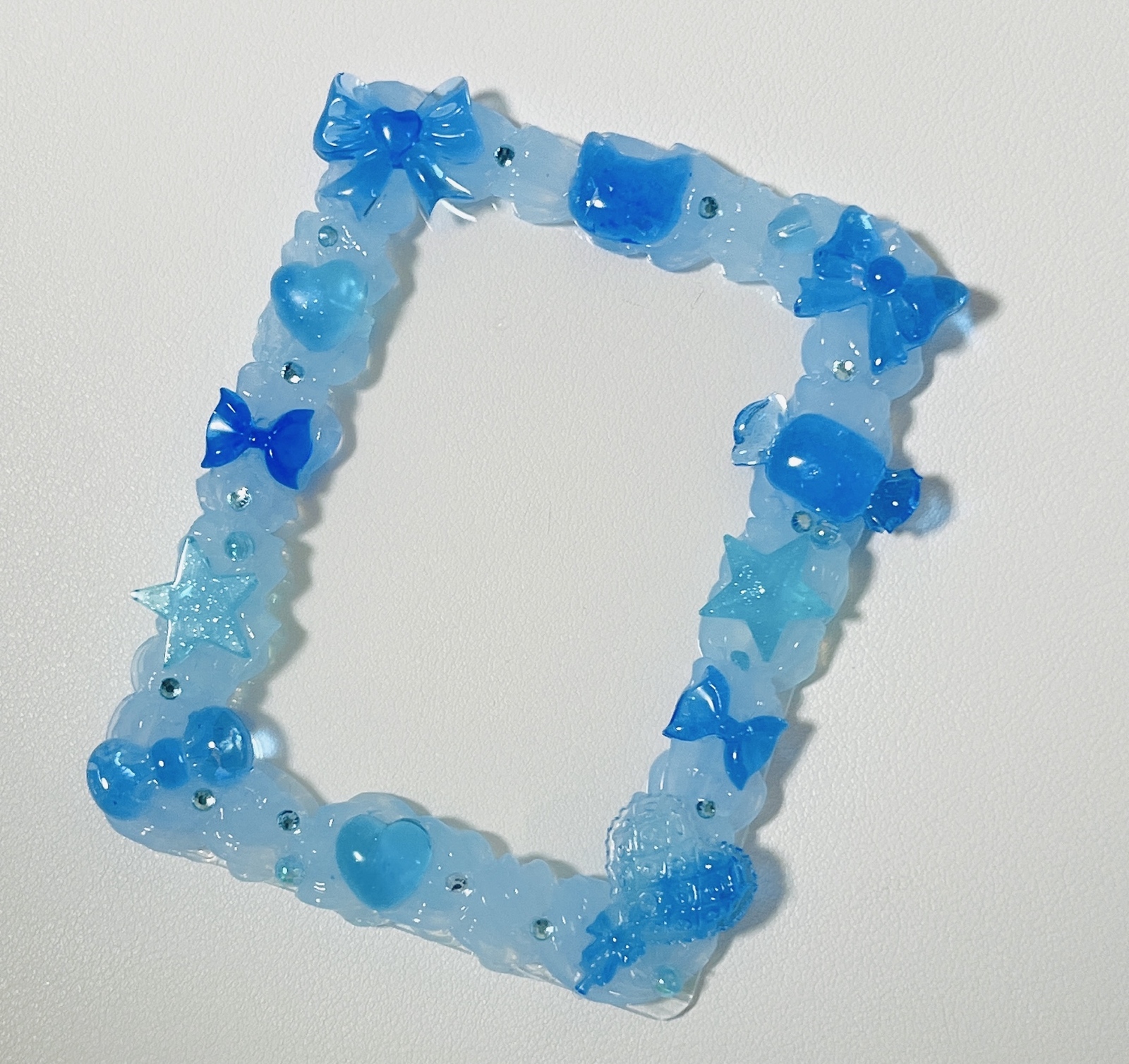 奶油装饰 蓝色