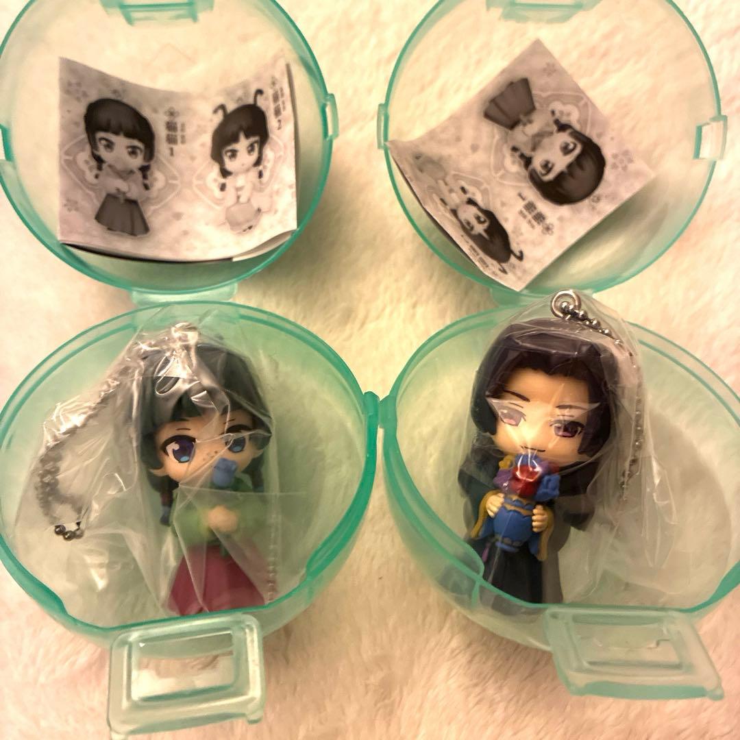 The Apothecary Diaries Deformo Fig! Keychain Vol. 2, 2 Types: Maomao & Jinshi