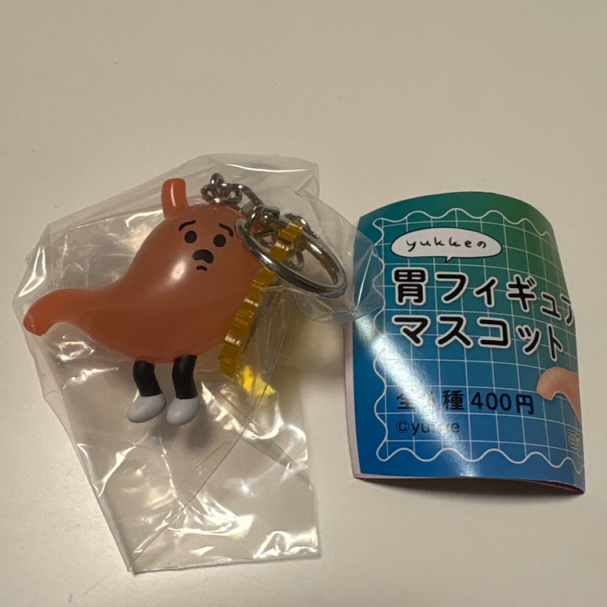 Yukke的胃角色小雕像 弱化版 扭蛋 胶囊玩具