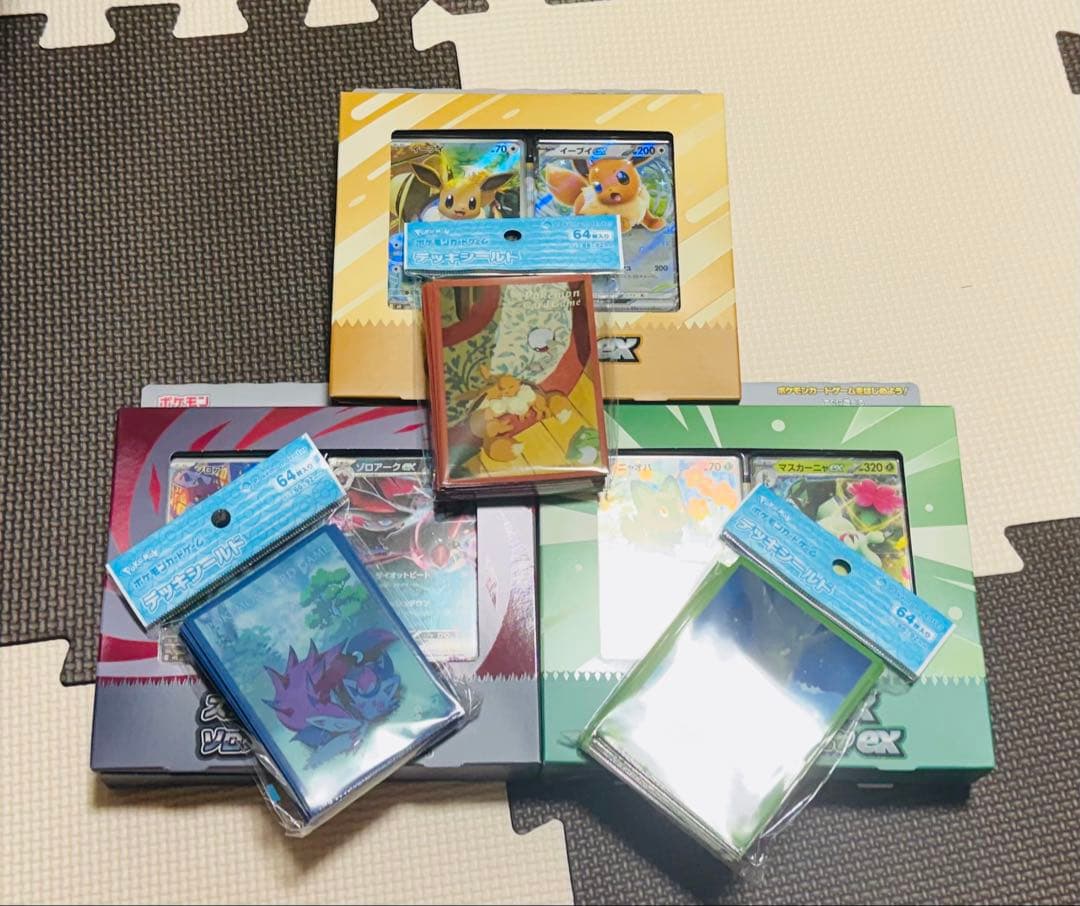 【Pokeka】明星甲板3种,甲板屏蔽3种新品未开封套装