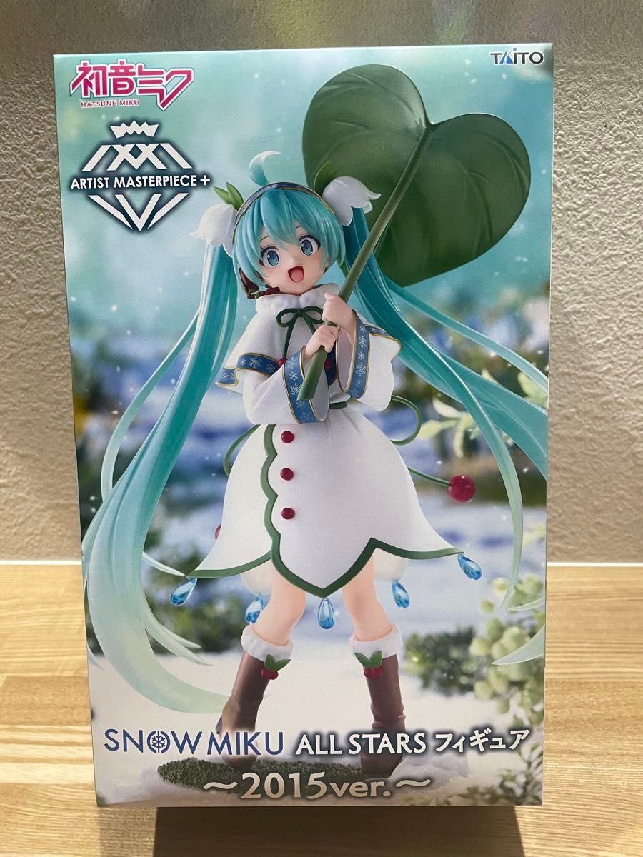 未开封 纸箱发货 初音未来 AMP+ 手办 SNOW MIKU ALL STARS 2015ver.
