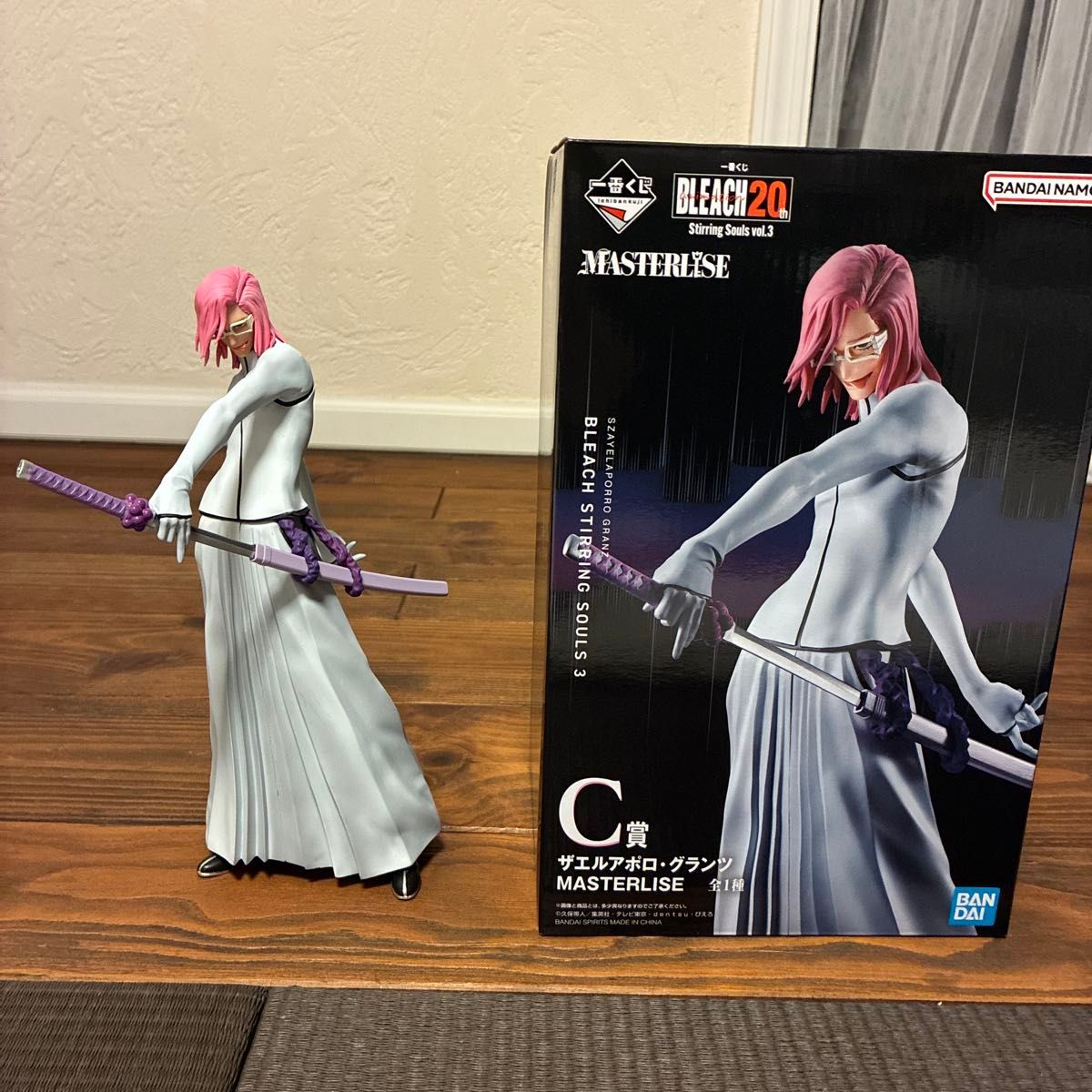 Ichiban Kuji BLEACH Stirring Souls vol.3 Prize C Zael Apollo Grants MASTERLISE Figure