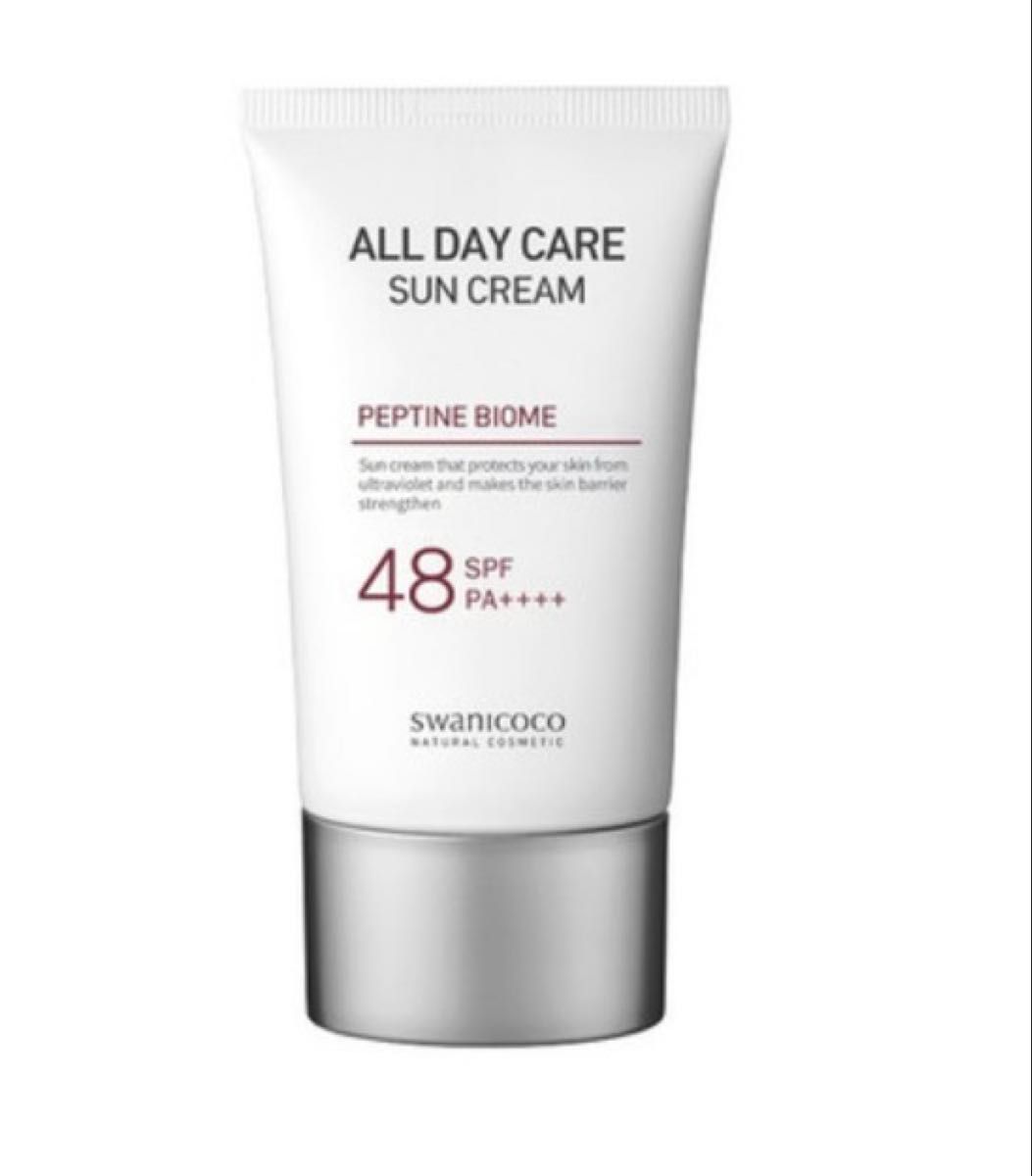 未使用正品 SWANICOCO スワニココ All Day Care Peptide Biome Sunscreen 防晒霜 妆前乳