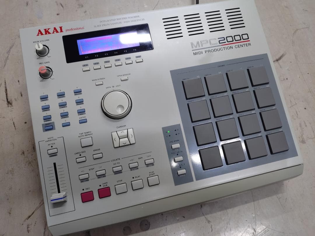 维护完毕!AKAI MPC 2000开关PAD传感器新品!