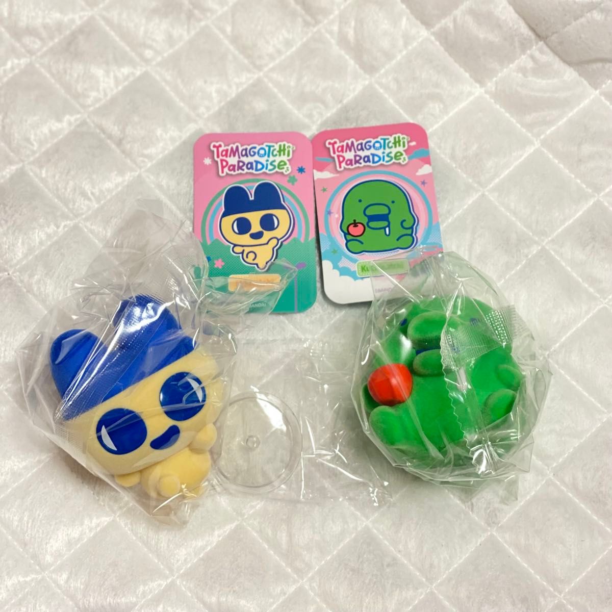 たまごっち パラダイス フロッキーフィギュア まめっち くちぱっち 2個セット