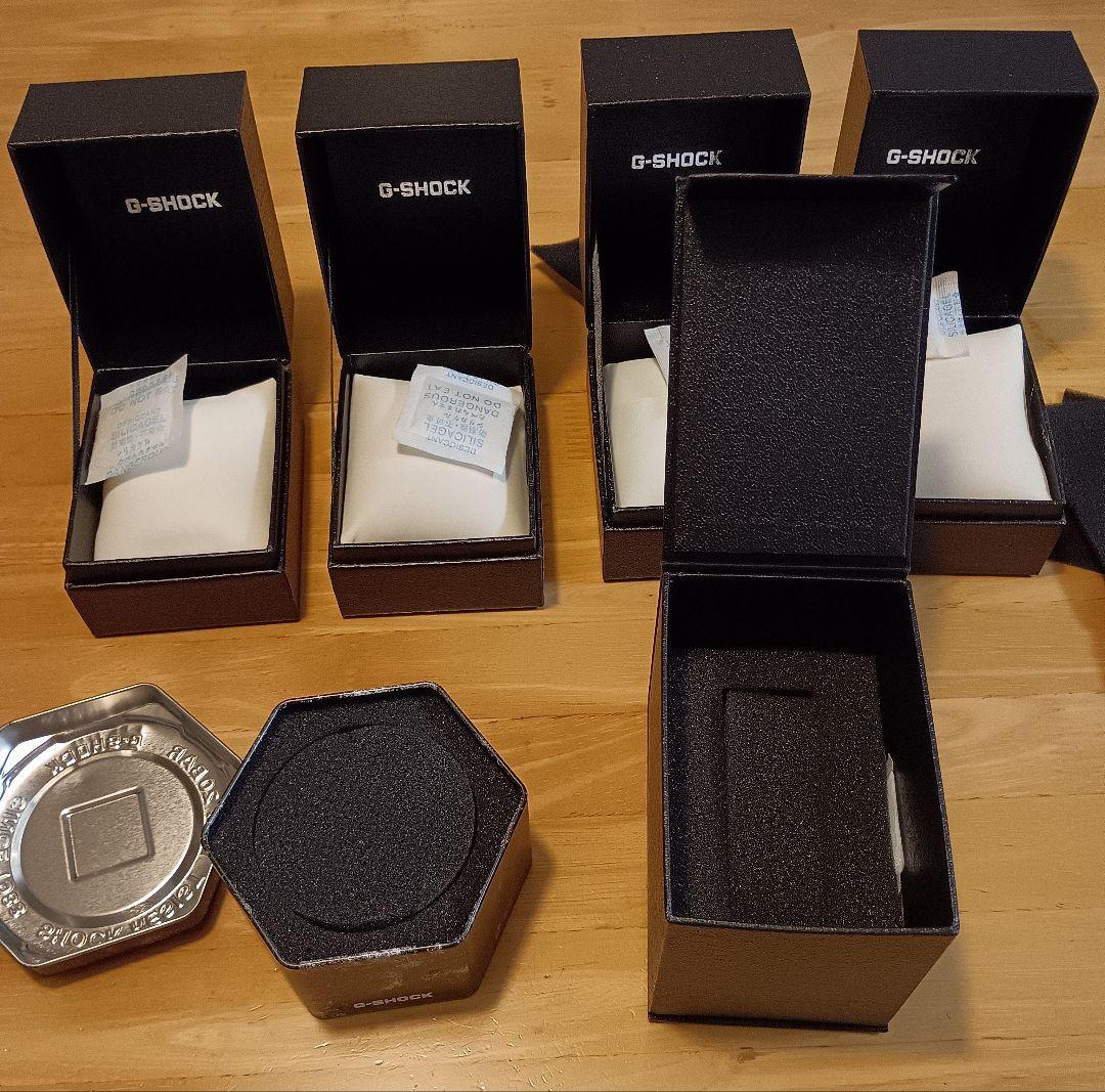 G-SHOCK box, can, case, 6 pieces CASIO