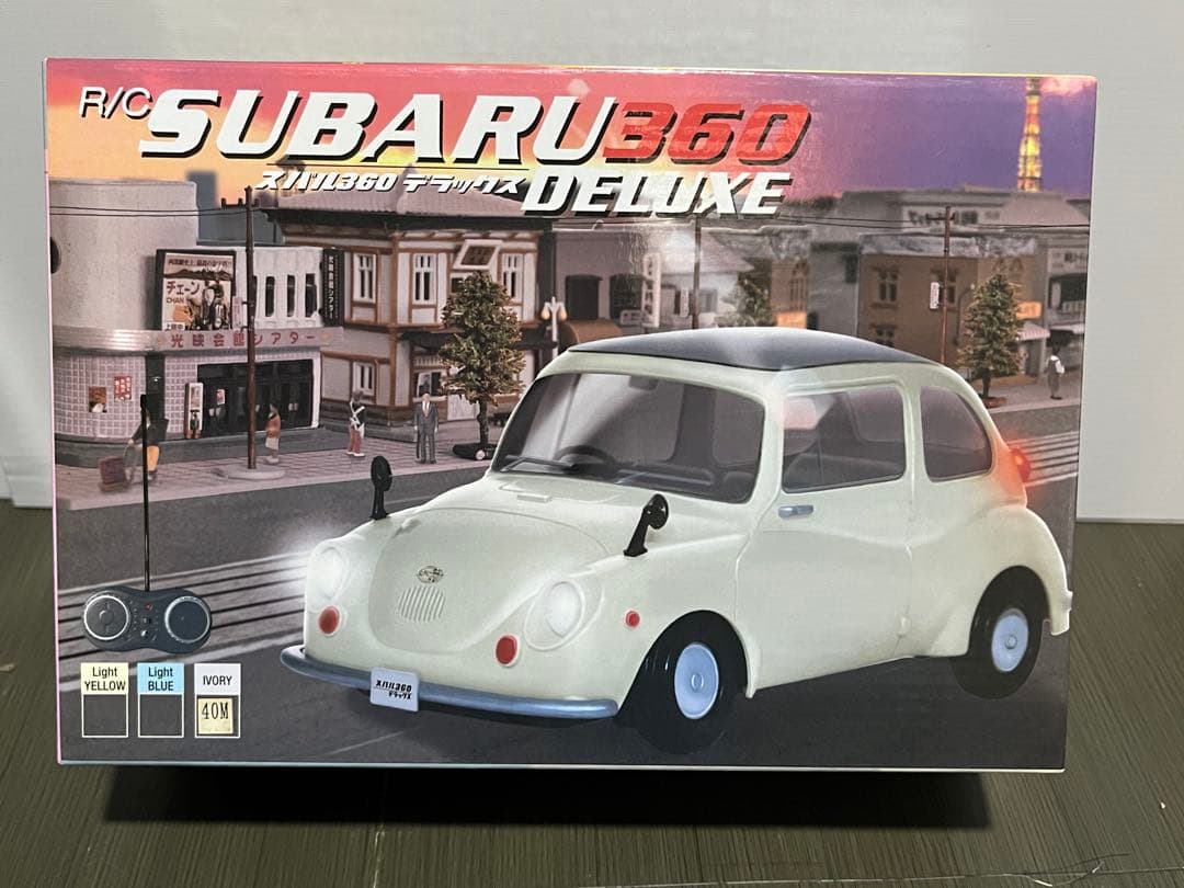 【未开封】R/C斯巴鲁360豪华收音机日本自动玩具赠品
