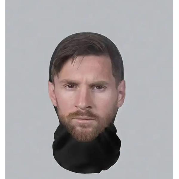 Funny 3D Mask Fabric Mesh Cosplay Event Rio Lionel Messi