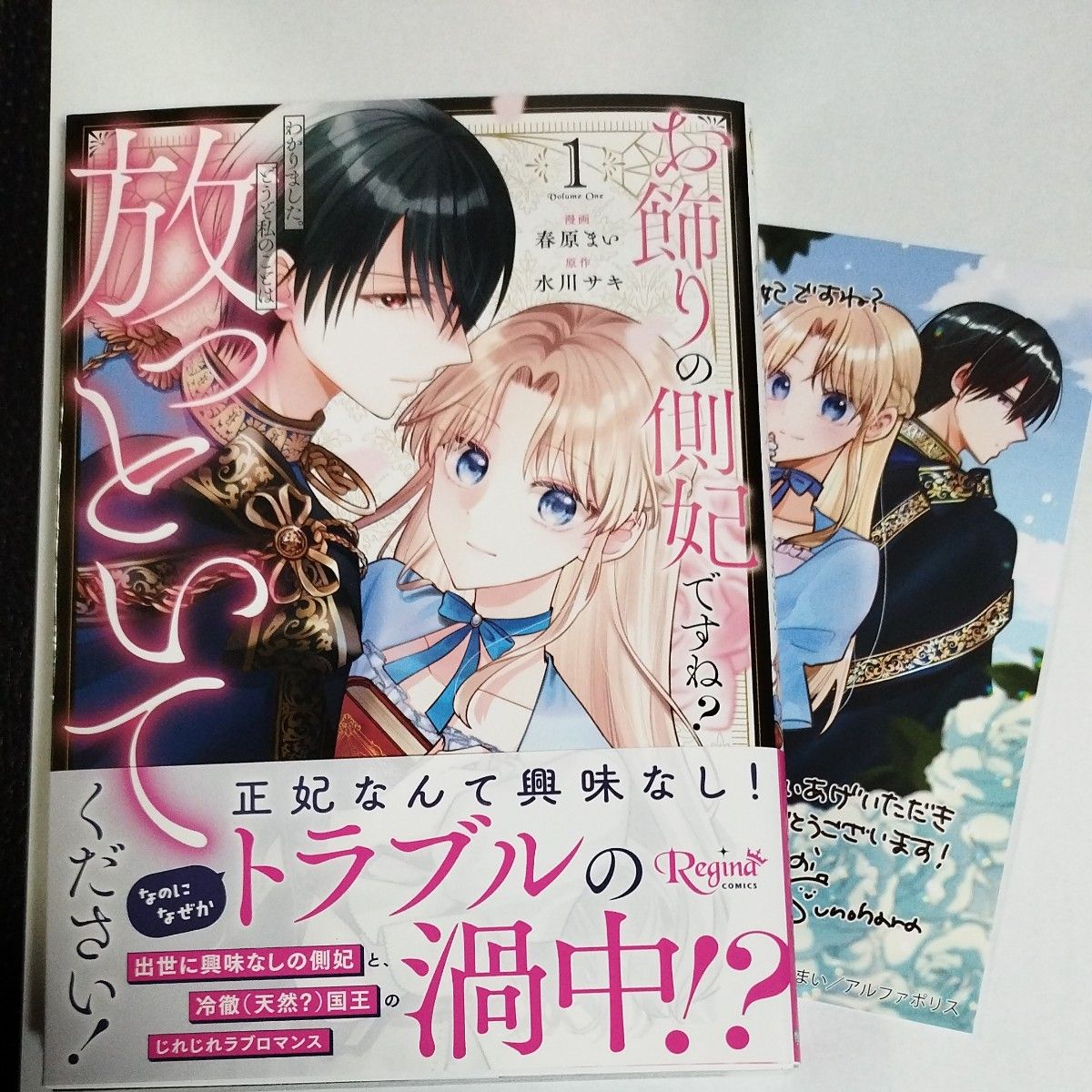 お飾りの側妃ですね？わかりました。どうぞ私のことは放っといてください！　1/レジーナCOMICS