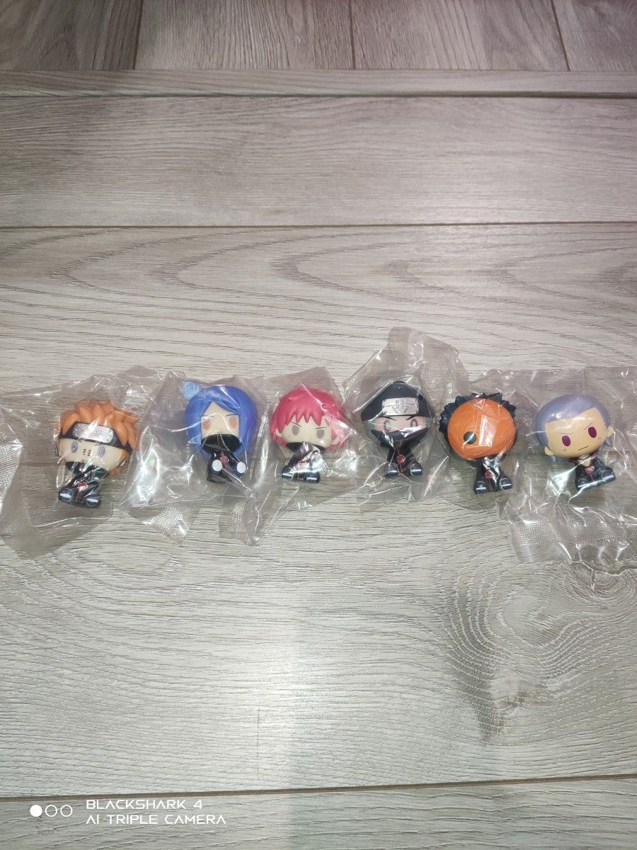 Ichiban Kuji Naruto Shippuden Akatsuki Choko Noko Figure 6-Piece Set