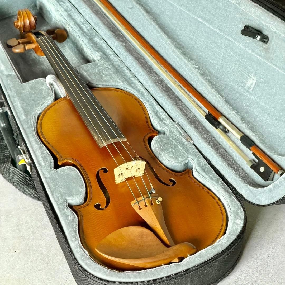 ドイツ製バイオリン 4/4サイズ ストラディバリコピーモデル ARCHET弓付き